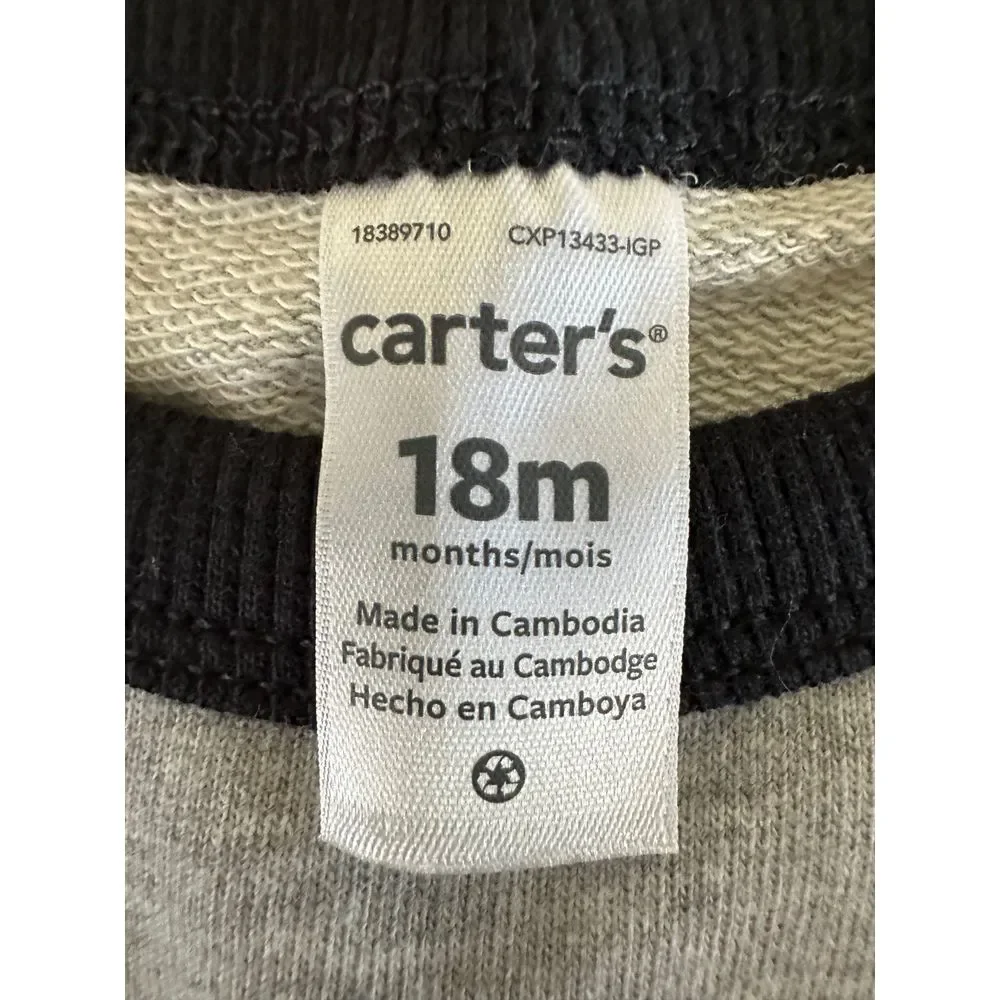 Carter's Sweatshirt Boys 18 Months NWT‎